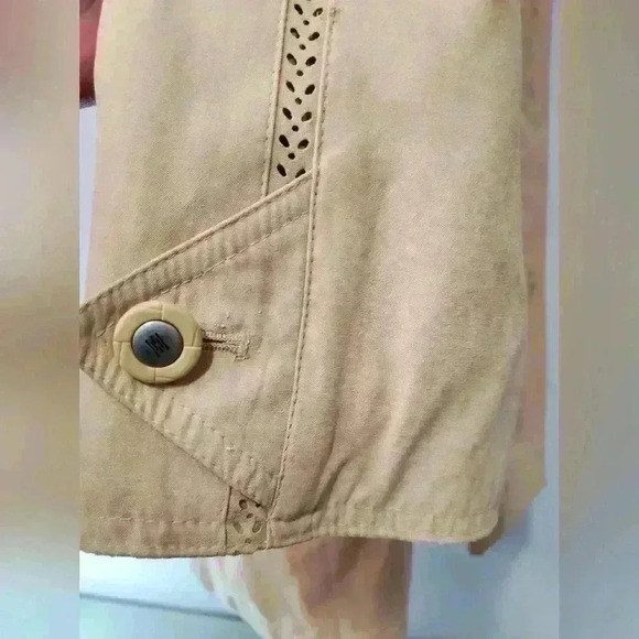 FEN NELLI Limited edition  camel lightweight faux suede jacket. Size 13/14 - Picture 8 of 16